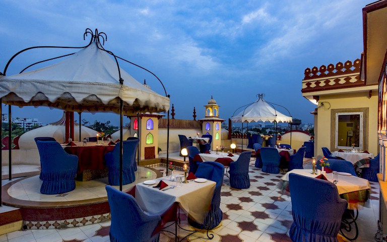 Jaipur restaurant, Jaipur lounge bar, Jaipur roof top restaurant