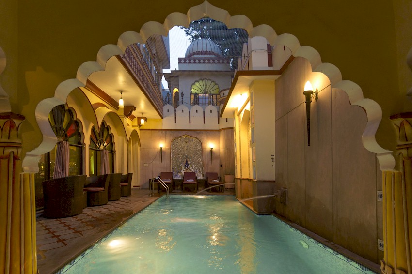 Jaipur hotel swiming pool